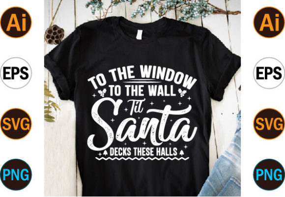 A Christmas Typography SVG Asset for Print Templates & Graphics
