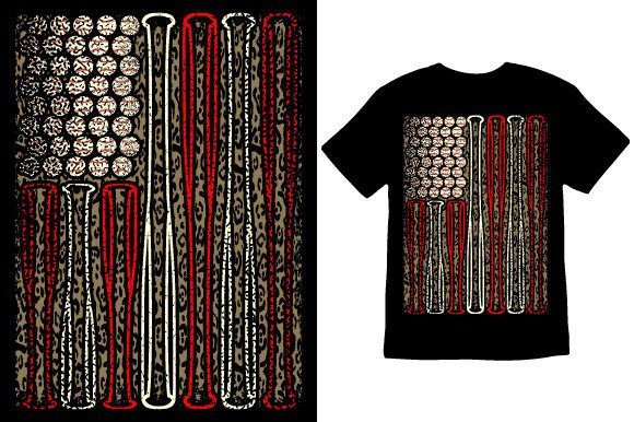 American Bat Baseball Graphic Design & Print Template Review