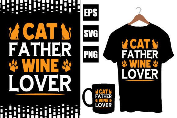 Cat Dad T-Shirt Design Review: Graphics & Print Templates