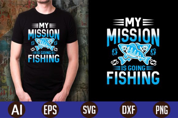 Fishing Typography T Shirt Design Vector: Graphics Review