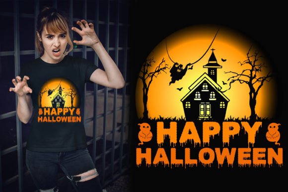 Halloween Day Graphic T-shirt Design: Graphics & Print Review