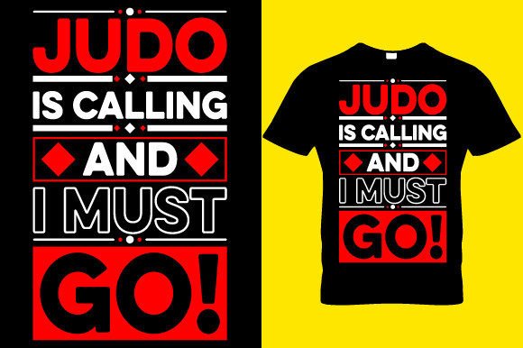 JUDO T Shirt Graphics & Print Templates for Crafters