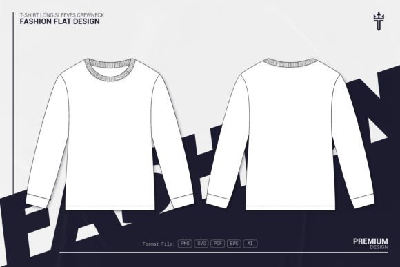 Kids T-Shirt Flat Sketch Graphics for Graphic Templates