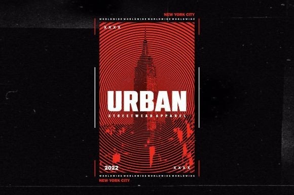 New York City Design for T-Shirt & Graphic Templates