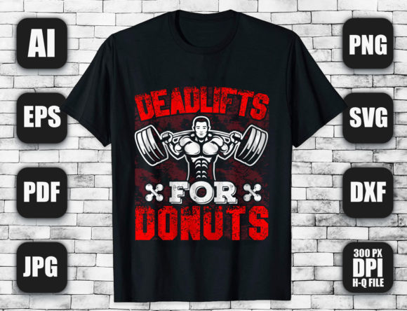 Reviewing a Trendy Gym T-Shirt Graphic for Product Creation