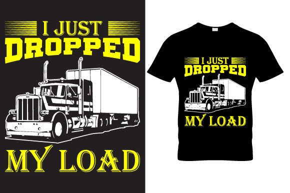 Trucker T Shirt Design: Graphics & Print Templates Review